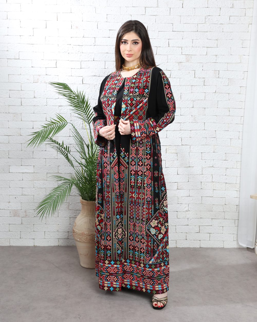 عباية تطريز أردني